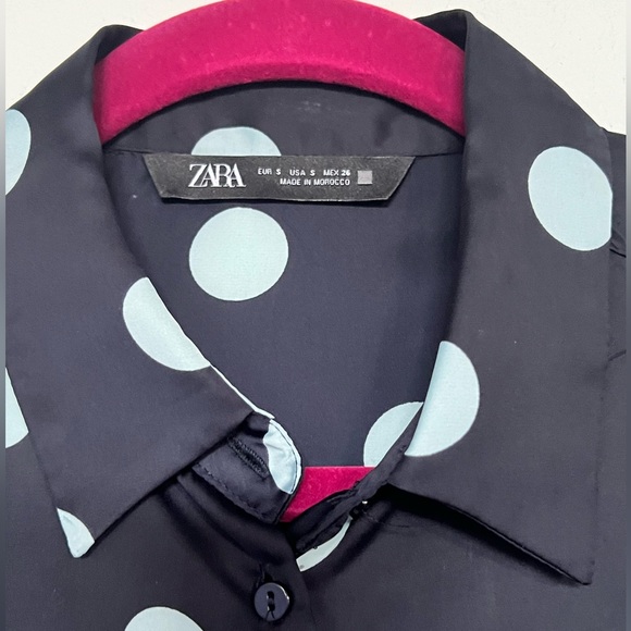 Zara polka dot Shirt - Picture 3 of 3